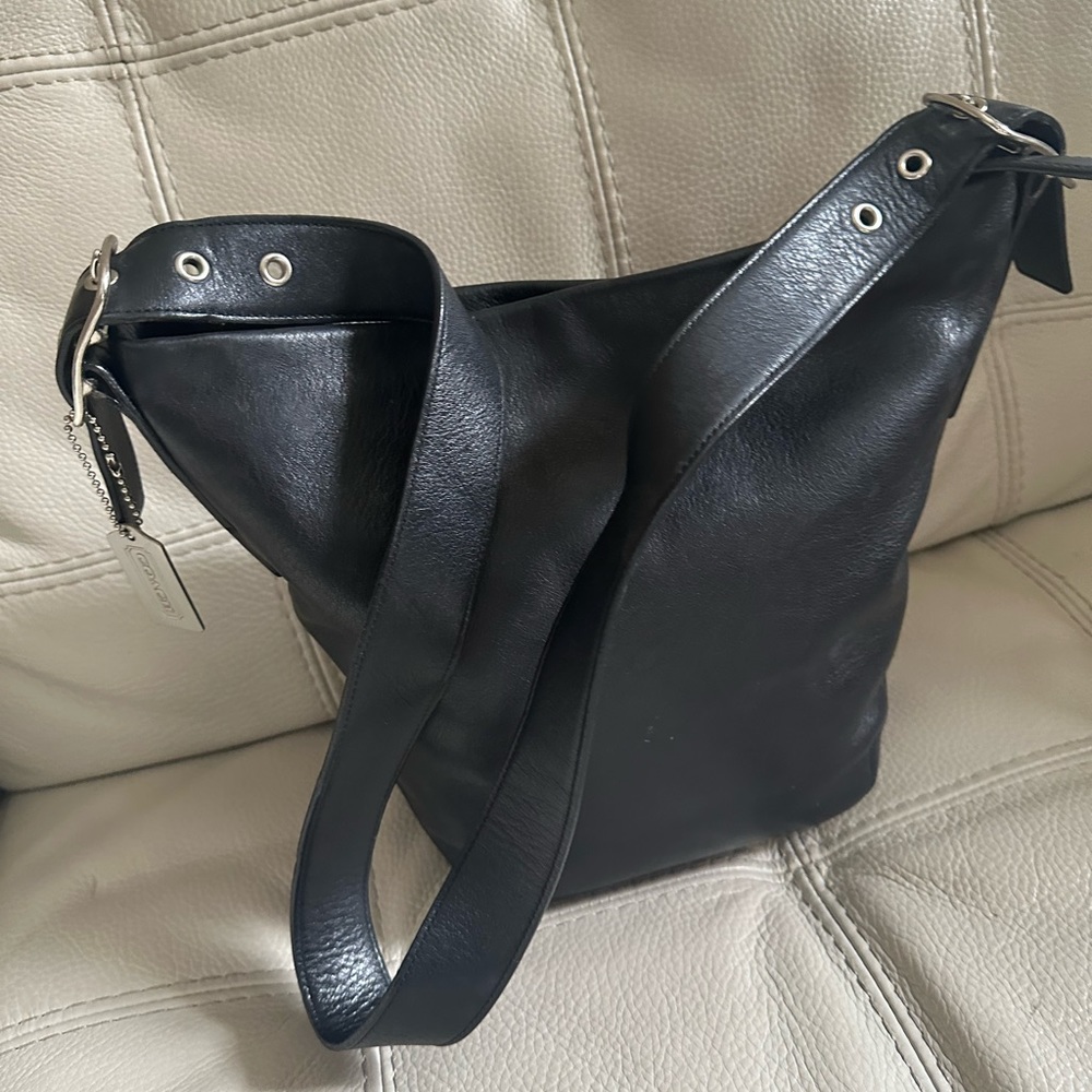 Vintage Coach Duffle Sac Feed bag